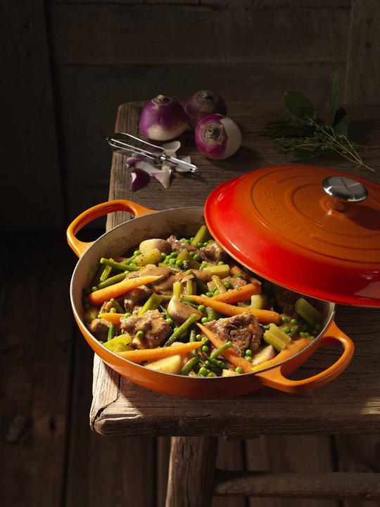 Produktbild Le Creuset Signature (30 cm, Bräter + Schmortopf, Gusseisen)