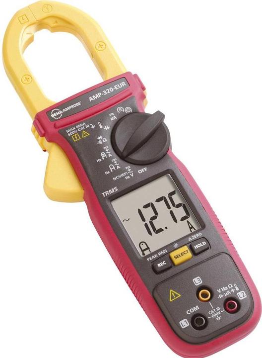 1x Series AMP-320-EUR - True rms current clamp meter