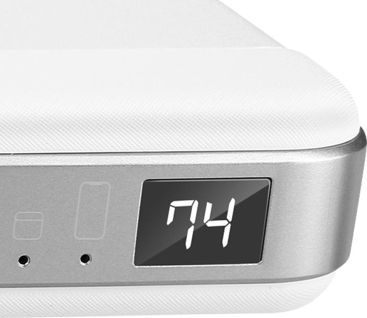 Image du produit Forever banque d'énergie sans fil MATB-300 10000 mAh 3in1 blanc (10000 mAh, 15 W)