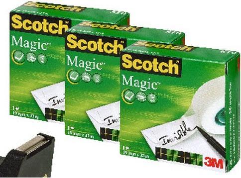 Produktbild 3M Scotch Magic 810 Klebeband, beschriftbar (25 mm)