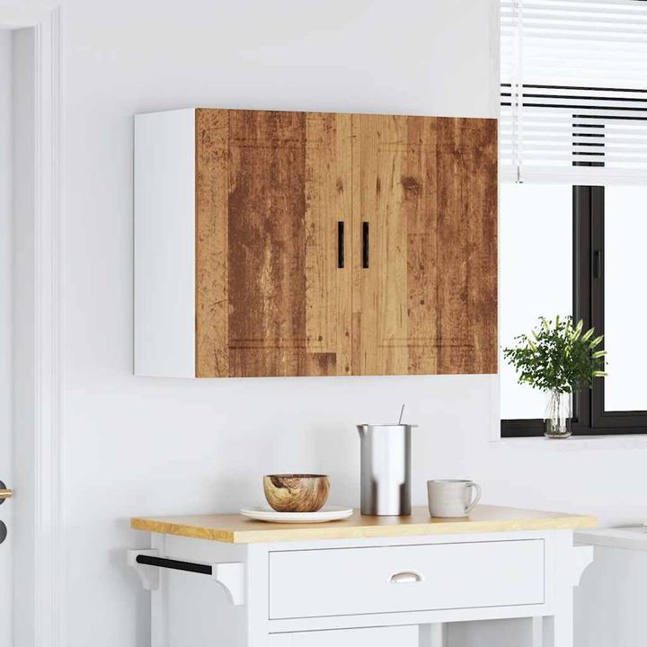 Image du produit VidaXL Meuble de cuisine Porto aspect bois recyclé Meuble de cuisine (80 x 31 x 60 cm)