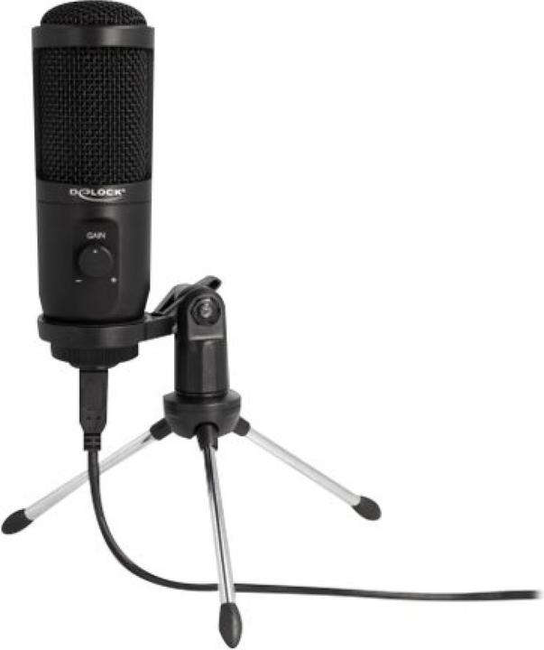 Actual product image Delock Condenser Microphone USB with Stand