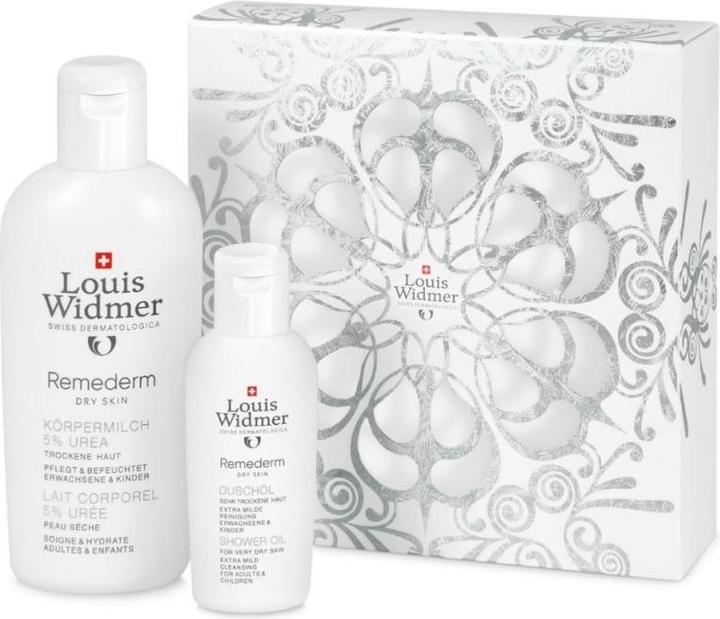 Image du produit Widmer Remederm Lait corporel 5% 200ml +Huile de douche 50 ml (Set soin du corps)