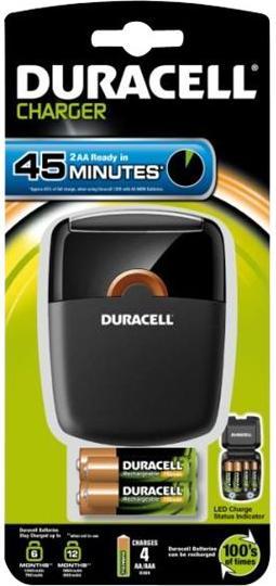 Image du produit Duracell Ion Speed 4000 (1 pcs, AA, AAA, 1300 mAh, Chargeurs sans batterie)