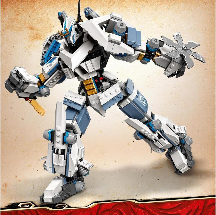 Actual product image LEGO Zane's Titan Mech (71738, LEGO Ninjago)