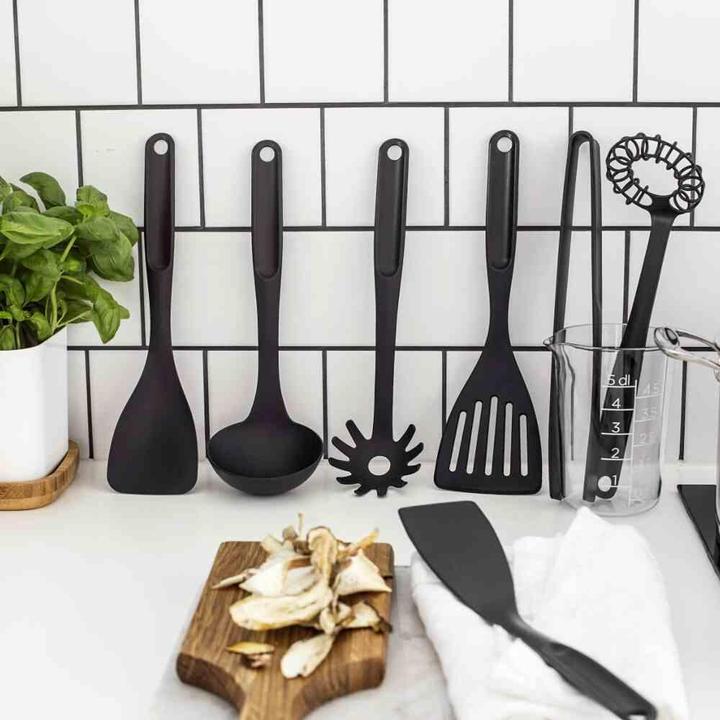 Image du produit Gastromax Spatule en polyamide/nylon noir, 31,5 cm