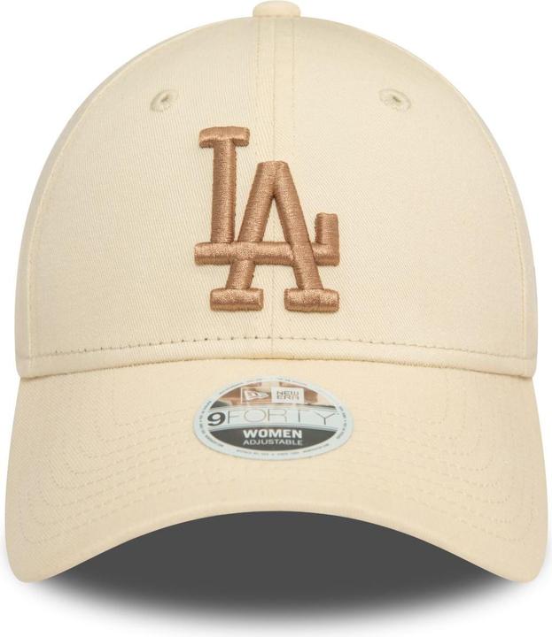Actual product image New Era 9Forty Ladies Cap - Los Angeles Dodgers beige