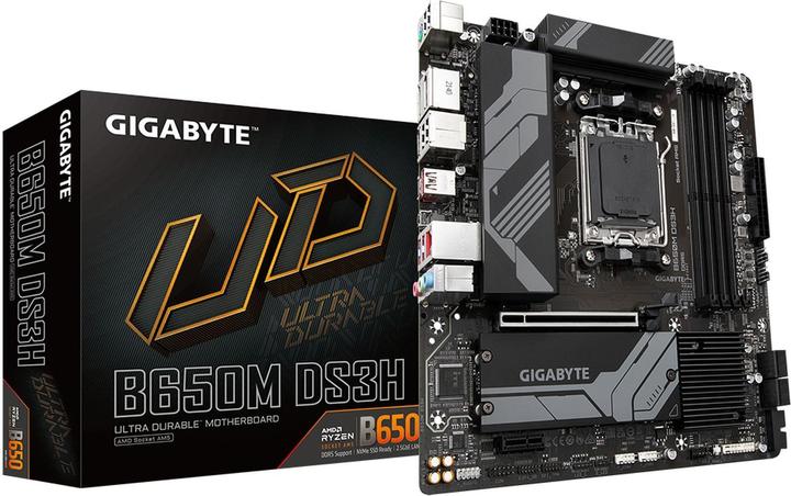 Immagine prodotto Gigabyte GBT AMD AM5 B650M DS3H (AM5, AMD B650, mATX)