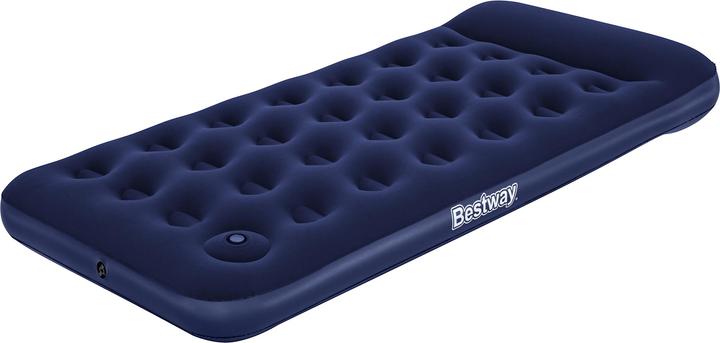 Image du produit Bestway Matelas gonflable 1 place avec pompe à pied intégrée 1,88 m x 99 cm x 28 cm