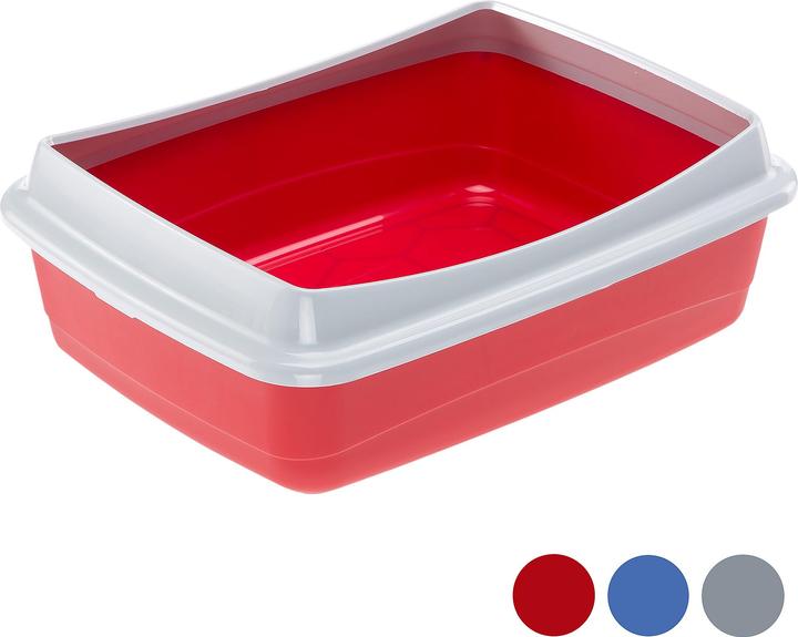 Actual product image Ferplast Litter tray with rim Nip 10 47x36x15.5cm (Cat litter tray open)