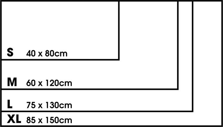 Immagine prodotto Highlander Asciugamano piccolo in Fibresoft - Arancione (S)
