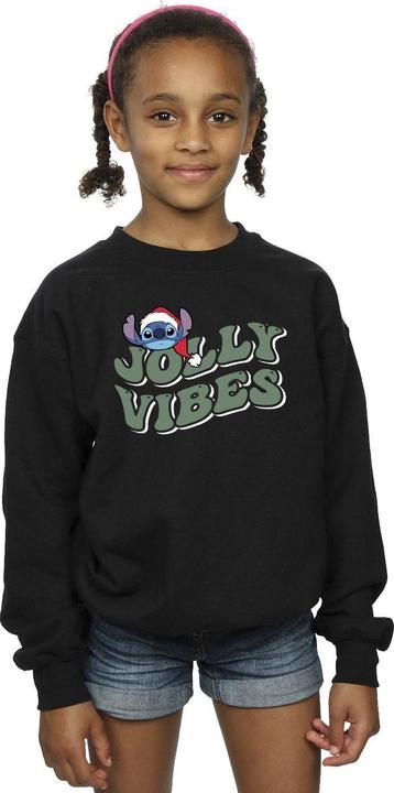 Produktbild Disney Lilo & Stitch Jolly Chilling Vibes Sweatshirt Mädchen (140, 146)