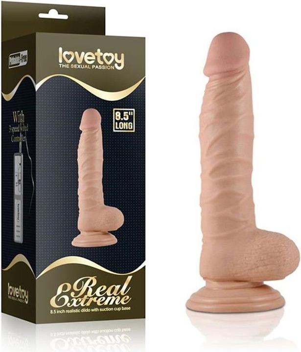 Lovetoy Dildo Real Extreme 8.5"