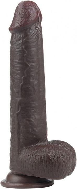 Actual product image Lovetoy Sliding Skin Dual Layer Dildo 23cm