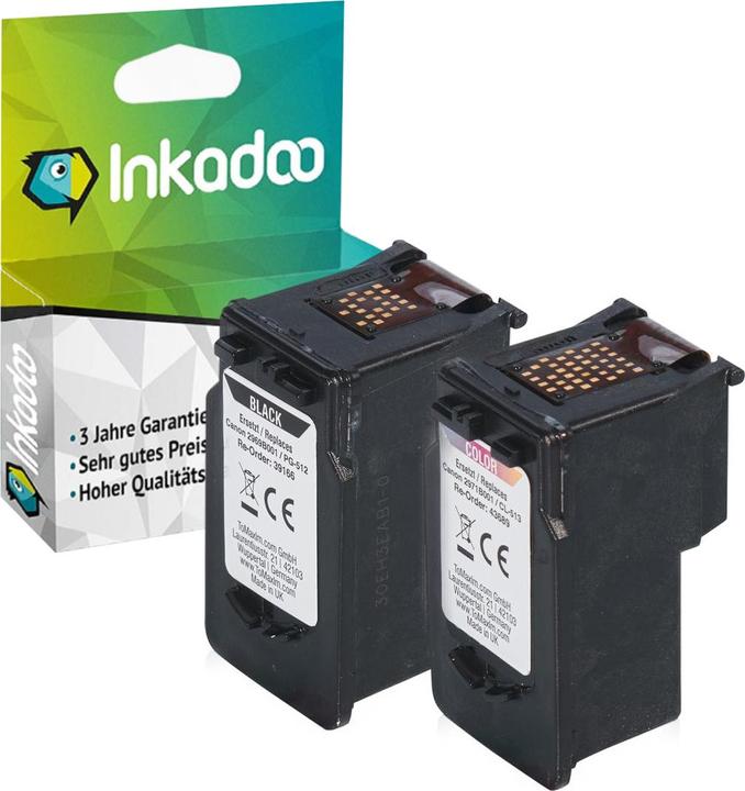 Actual product image Inkadoo Compatible ink for Canon Pixma MP 280 Series (FC)