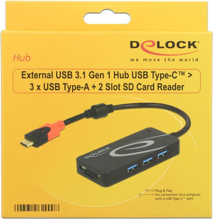 Produktbild Delock 62900 (USB-C, 3 Ports)