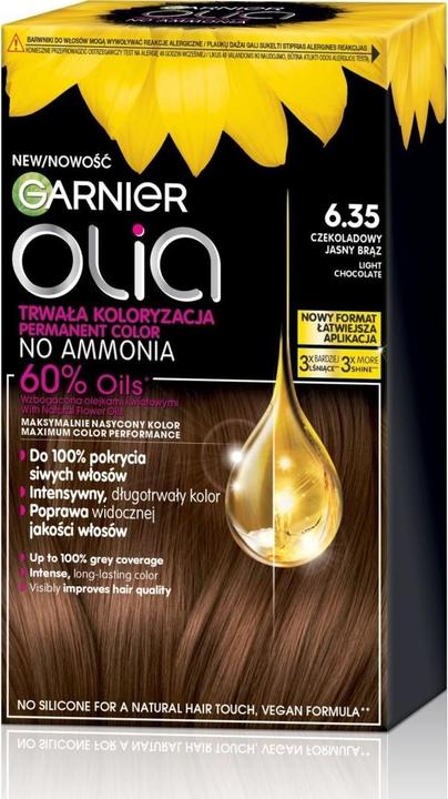 Immagine prodotto Garnier Olia Colore Capelli 635 Cioccolato Chiaro (635 Cioccolato chiaro)