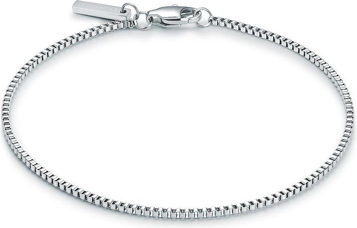 True Rebels Herren Edelstahl Silber - 34254 (19 cm, Edelstahl)