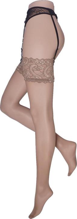 Actual product image Levee Suspender stockings My size, colour 220 cashmere, size 52-54 (20 DEN, 52 - 54)