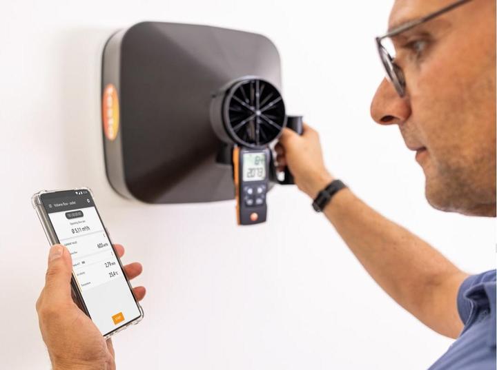 Actual product image Testo Anemometer