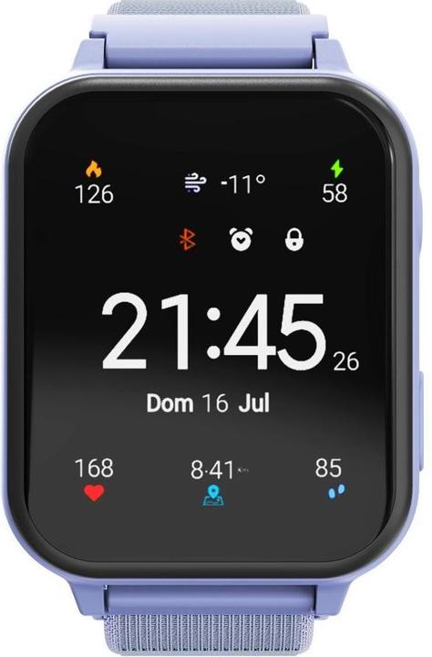 Canyon Orologi intelligenti per bambini Alfie KW-37 MP3 Studio&Gioco Blu