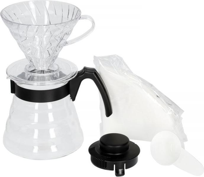 Produktbild Hario V60 Craft Kaffee-Tropfenset + Serviergeräte+Filter (0.60 l)