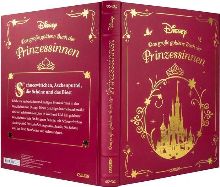 Actual product image Disney Das grosse goldene Buch der Prinzessinnen (German, Walt Disney, 2018)