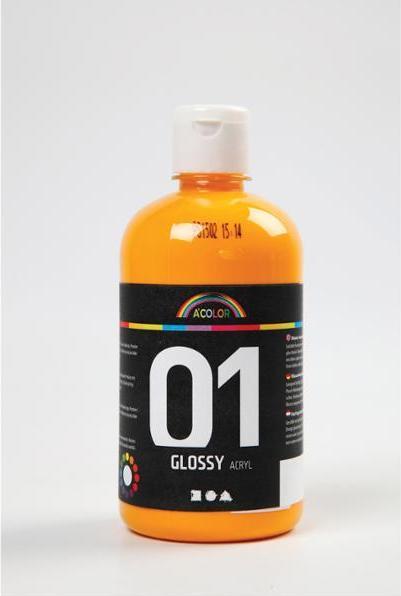 Produktbild Creativ Company A-Color Acrylfarbe (Gelb, 500 ml)