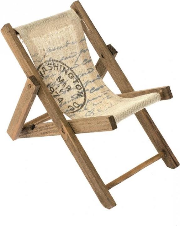 Actual product image Glorex Deckchair brown