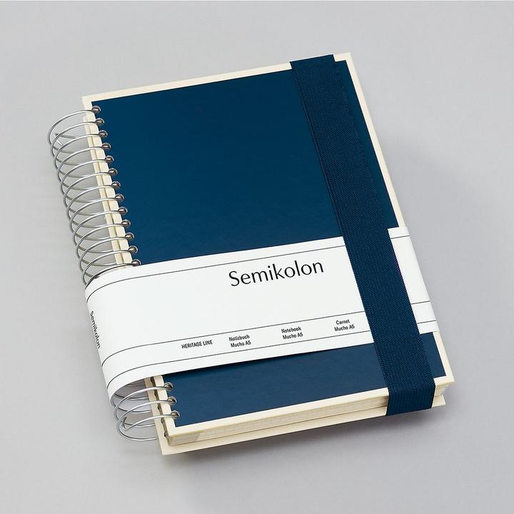 Image du produit Semikolon Mucho (A5, Quadrillé, Blanc, Non contraignant)
