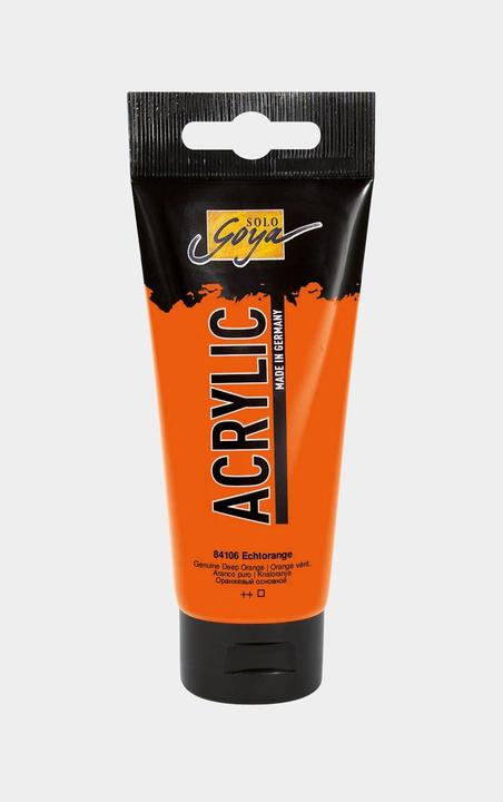 Produktbild Kreul Basic Acryl 100ml (Echtorange, 100 ml)