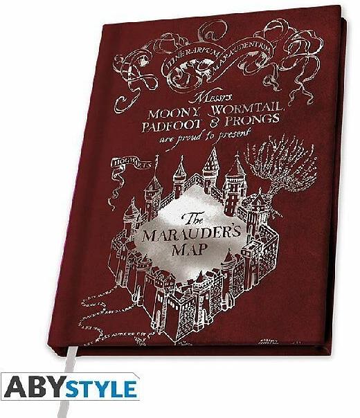 Produktbild ABYstyle Harry Potter: Marauders Map (A5, Harter Einband)