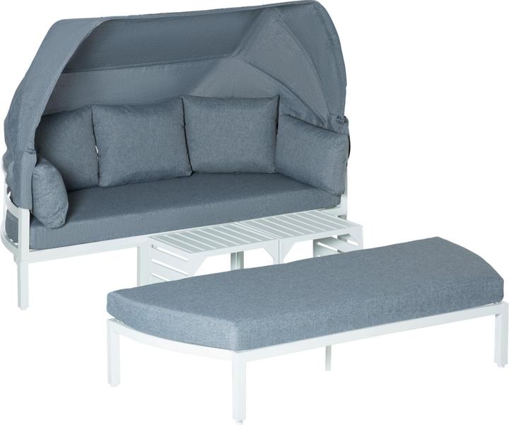 Image du produit Outsunny Ensemble de meubles de jardin avec auvent