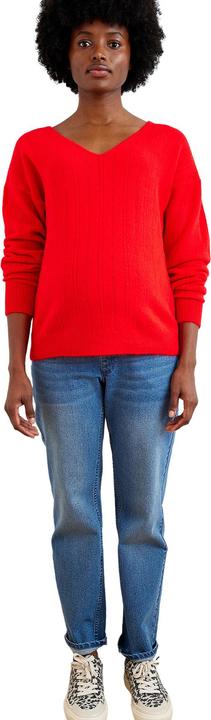 Actual product image Vertbaudet Umstands-Jeans mit geradem Bein und nahtlosem Einsatz am Bauch (Frequency band 38 (2600 MHz))
