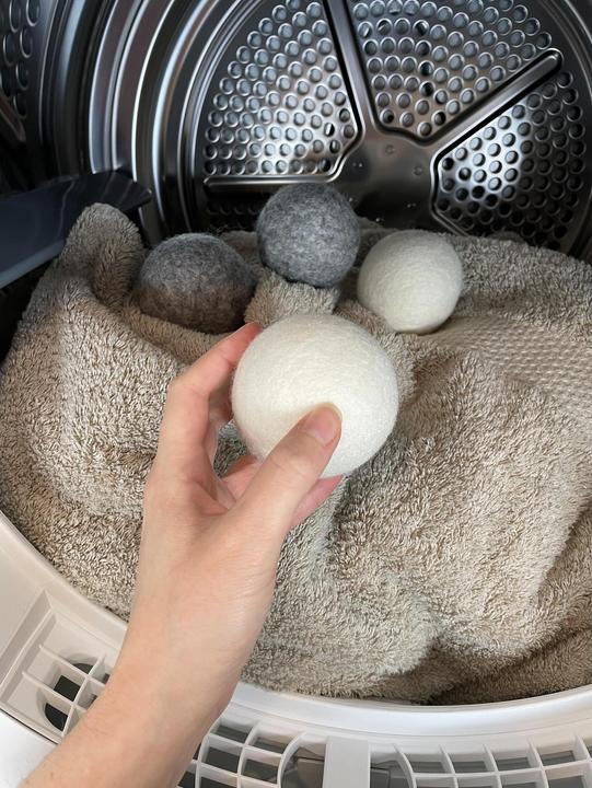 Actual product image bluu Trocknerbälle