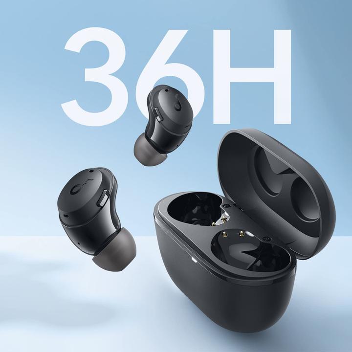 Produktbild soundcore eufy Dot 3i Black (ANC, 9 h, Kabellos)