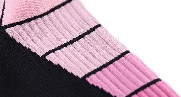 Produktbild JTI Kniehohe Kompressionssocken für Laufen und Fitness - Pink L/XL (L, XL)
