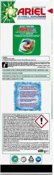 Produktbild Ariel Universal+ (100 Waschgänge, Waschpulver)