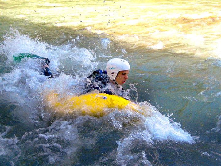 Actual product image Smartbox Sport, fun and pure adrenalin: 1 hydrospeed descent in Sierre for 1 person (1 pers.)