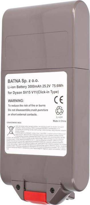 Produktbild Extralink Batterie Akkumulator für Staubsauger Dyson V11 (Click type) 25.2V 3000mAh