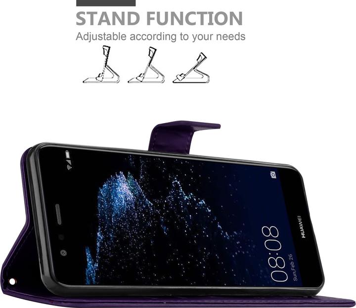Image du produit Cadorabo Couverture du livre de fleurs (Huawei P10 Lite)