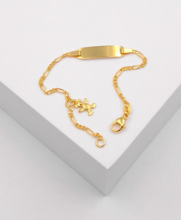 Produktbild Muau Bär (14 cm, 750/18K Gelbgold)