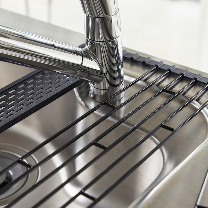 Actual product image Yamazaki Foldable draining mat TOWER