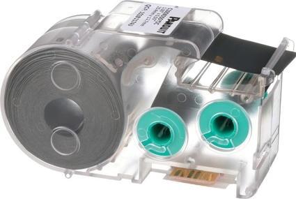 Actual product image Panduit C200X100YJC, White, Polyester, RoHS, 5.08 cm, 2.54 cm, 500 pc(s)