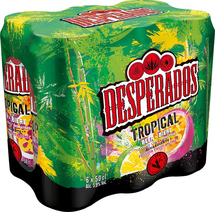Actual product image Desperados Tropical (6 x 50 cl)