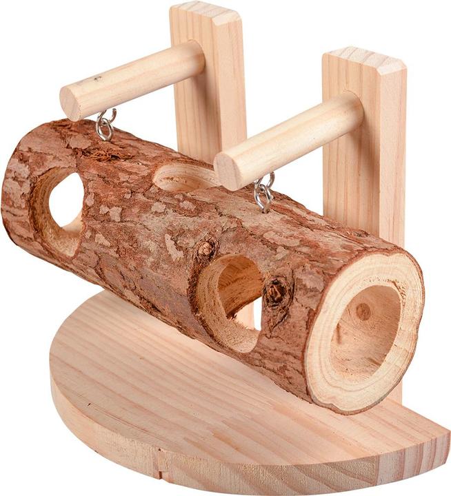 Immagine prodotto Duvoplus Altalena in legno e parco giochi per roditori