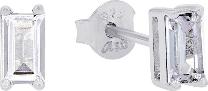 Immagine prodotto S.Oliver Ohrschmuck für Damen, 925 Sterling Silber, Zirkonia synth., Muschelkernperle (Argento 925)