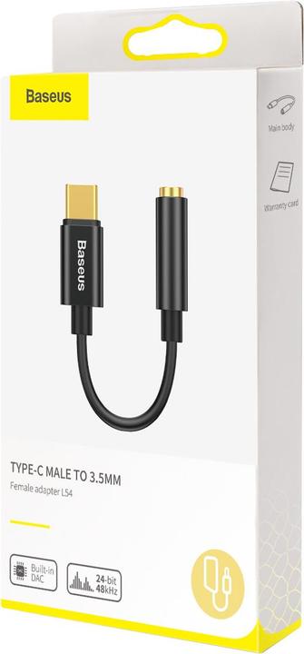 Actual product image Baseus L54 (USB Type C, 3.5mm jack)
