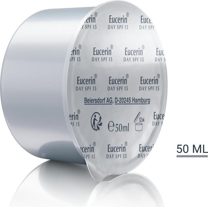 Actual product image Eucerin HYALURON-FILLER Day SPF 15 for dry skin refill capsule (50 ml, Day cream, SPF 15)