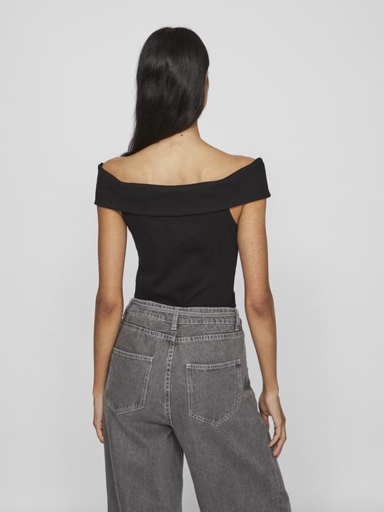Immagine prodotto Vila Top off-shoulder a coste (XL)